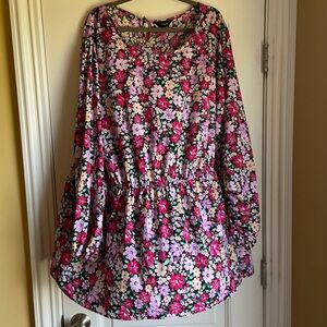 Floral Plus Size Top